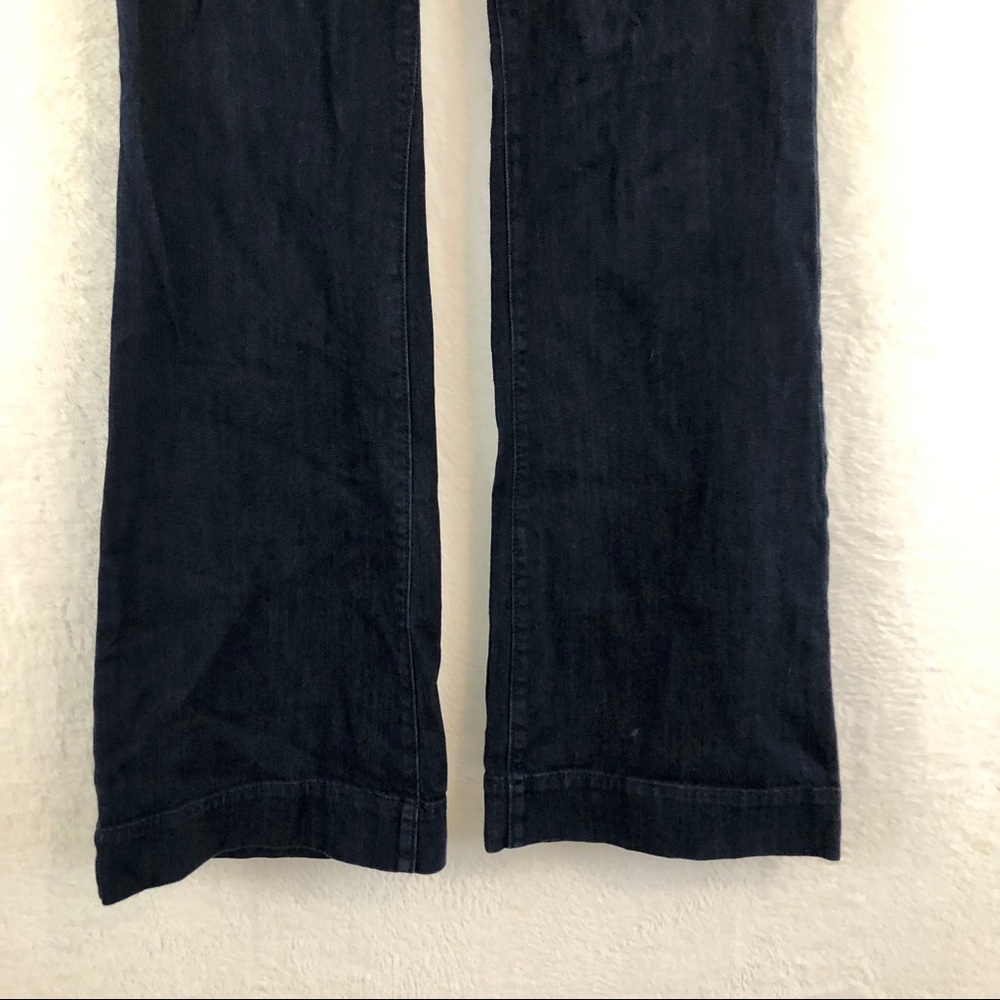 Ann Taylor LOFT Dark Wash Boot Cut Jeans- Size 10 - Picture 2 of 8
